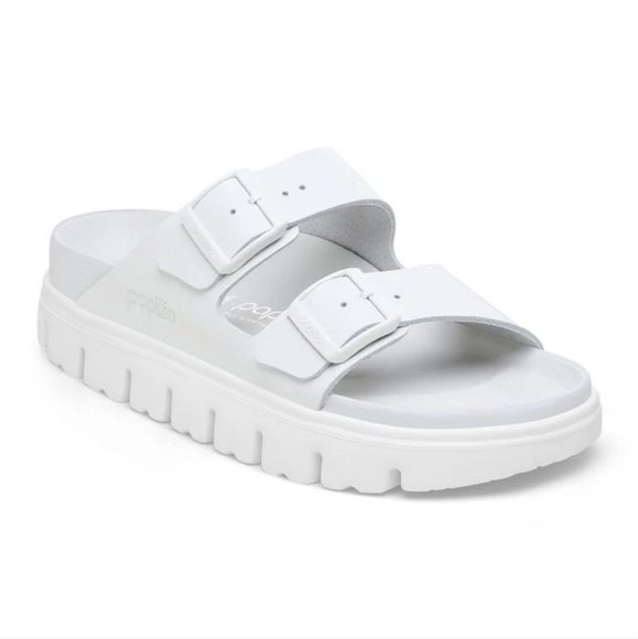 PAPILLIO Birkenstock Arizona Pap Exquisite Chunky Sandals, Size 8 (NEW / UNWORN) - Picture 2 of 10